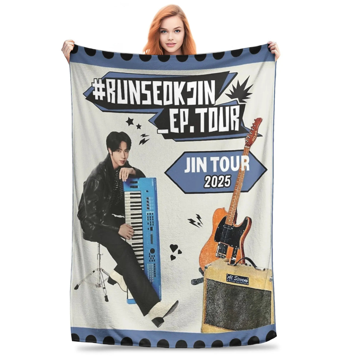 Cobija de BTS Jin Runseokjin