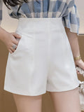 Women's Summer 2026 New Korean Sle White Wide Leg Pants High Waist Slimming Casual orts Suit Loose ular Casual Trousers