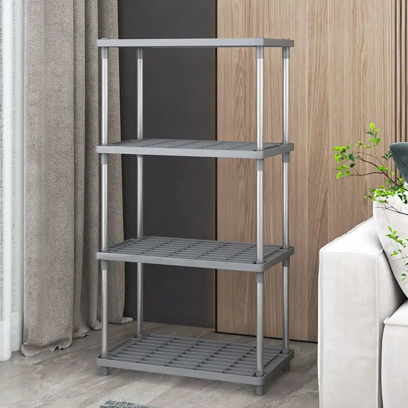Bathroom Living Room Floor Standing Storage Rack Multi-layer Toilet Washstand Organizer Bathroom Accessories Utility Shelf