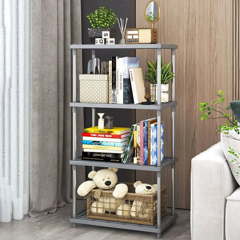 Bathroom Living Room Floor Standing Storage Rack Multi-layer Toilet Washstand Organizer Bathroom Accessories Utility Shelf