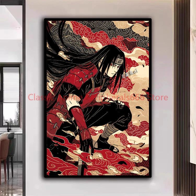 Póster Naruto Estilo Ukiyo-e