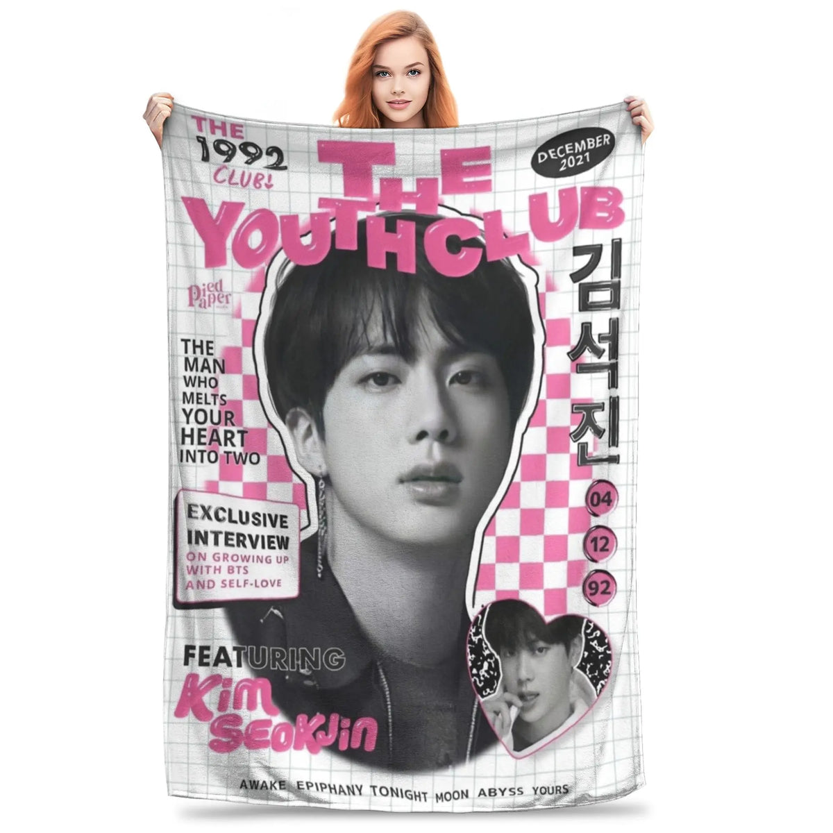 Cobija de BTS Jin Runseokjin