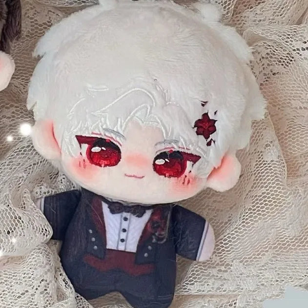 Love & Deepspace Plush Doll Wedding Bridegroom Sylus/Rafayel/Xavier/Zayne/Caleb Cotton Doll Bag Pendant Anime Plush Keychain