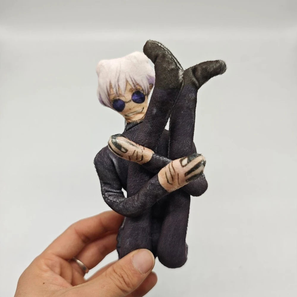 Anime JJK Plush Toys Funny Doll Gojo Geto Plush Shapeshift Figure Creative Mannequin Action Figure Home Decoration Model Gifts