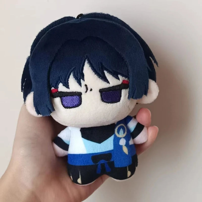 Genshin Plush Doll Pendant Scaramouche Keychain Neuvillette Wriothesley Furina Columbina Ornaments Hot Games Party Favors Gifts