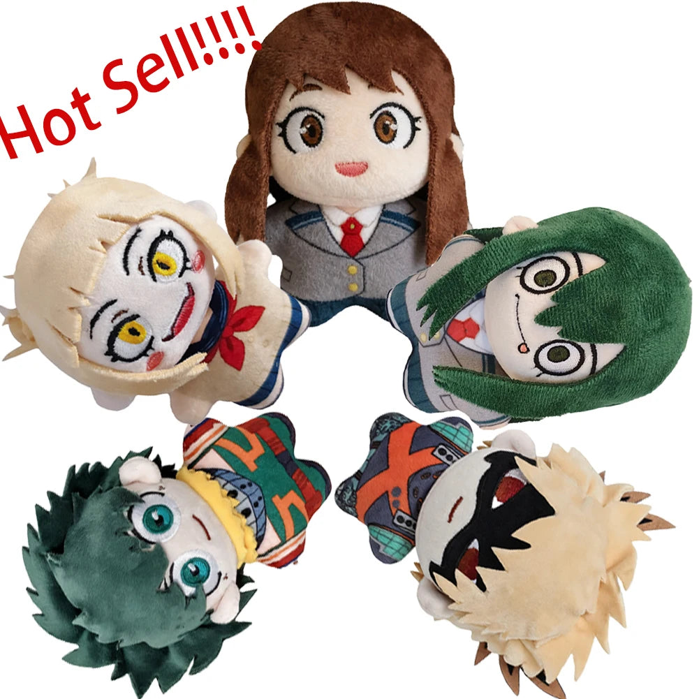 Peluche My Hero Academia de Izuku Midoriya y Katsuki Bakugo