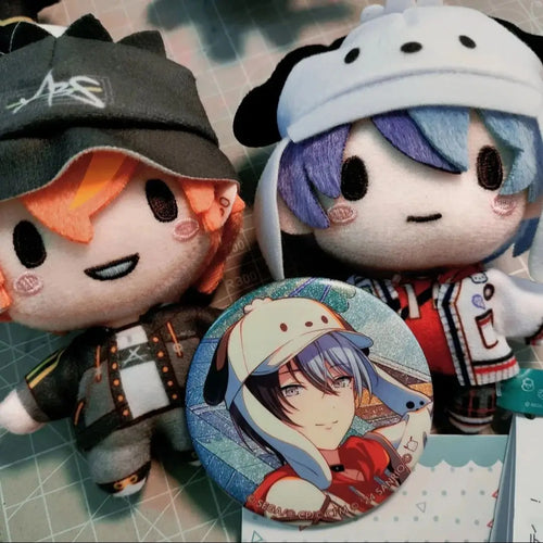 10cm Pjsk Plush Doll Toys Project Sekai Aoyagi Toya Stuffed Keychain Bag Pendant Shinonome Akito Backpacks Ornaments Toy Gift