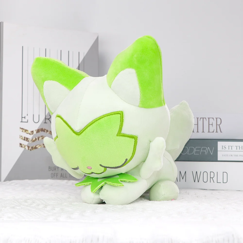 Pokemon Gengar Fuecoco Sylveon Plush Toys Pamo Cyndaquil Altaria Sprigatito Sleeping Doll Anime Games Collection Gifts Birthday