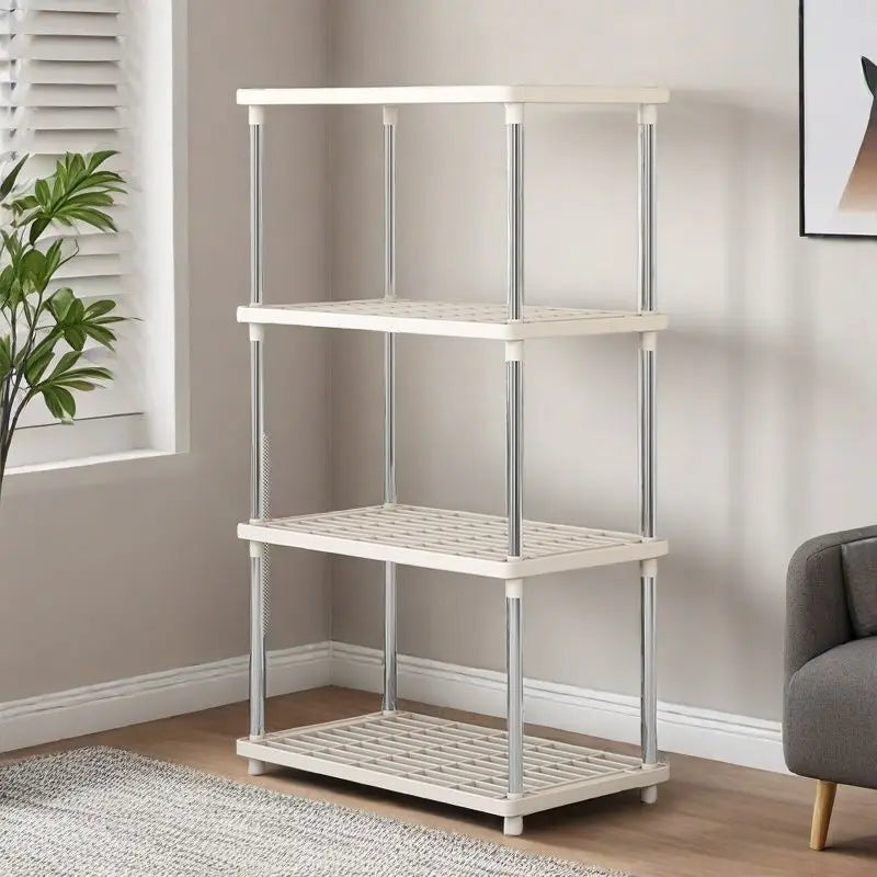 Bathroom Living Room Floor Standing Storage Rack Multi-layer Toilet Washstand Organizer Bathroom Accessories Utility Shelf