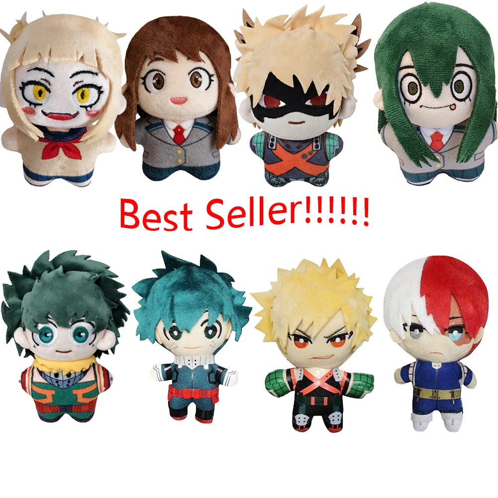 MHA Anime Plush Dolls Midoriya Izuku Plush Dolls Starfish Doll Cute Toys Small Figure Bakugou Katsuki Plush Dolls Birthday Gifts