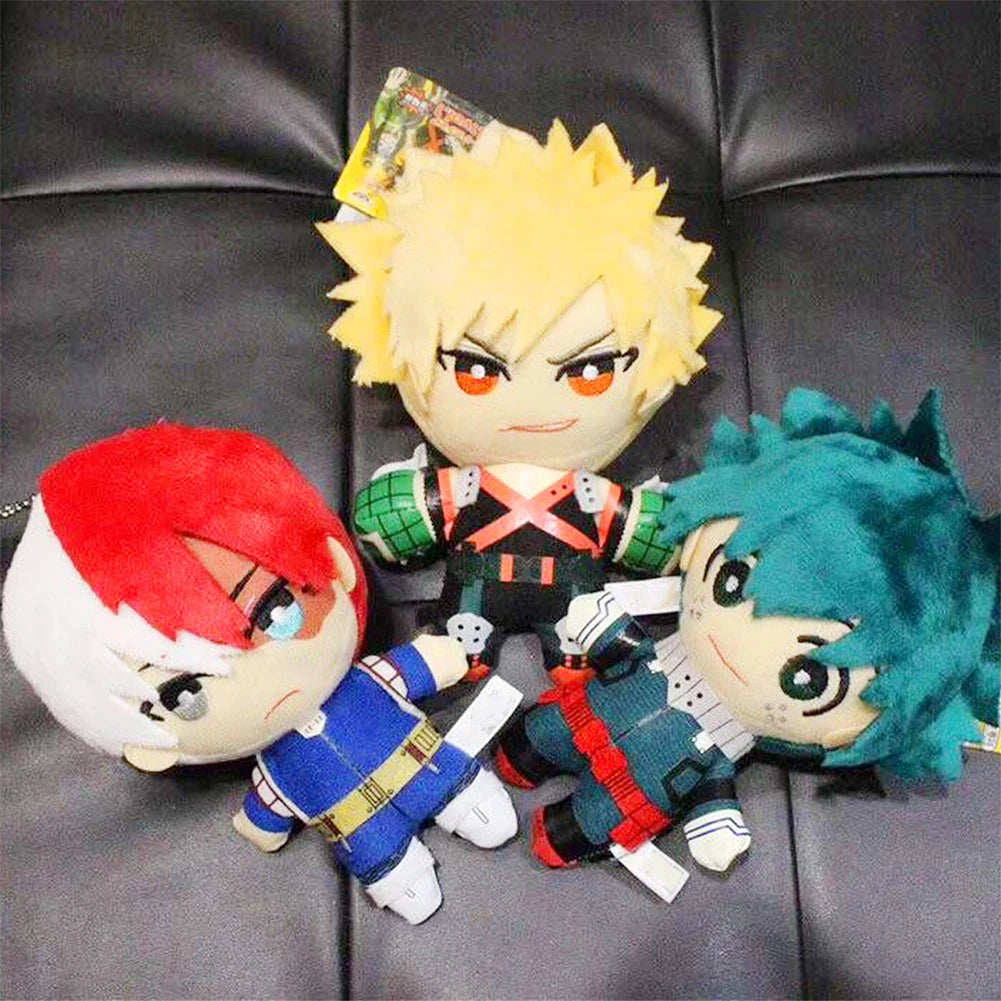 MHA Anime Plush Dolls Midoriya Izuku Plush Dolls Starfish Doll Cute Toys Small Figure Bakugou Katsuki Plush Dolls Birthday Gifts