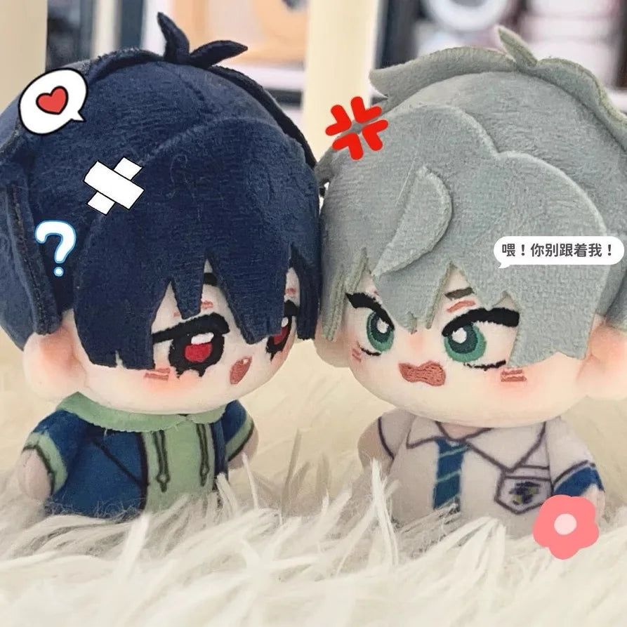 NEW Alien Stage IVAN & TILL Keychain Plush Couple Keyrings Cute Cartoon Character Keychains Accessories Bag Charms Fans Gift