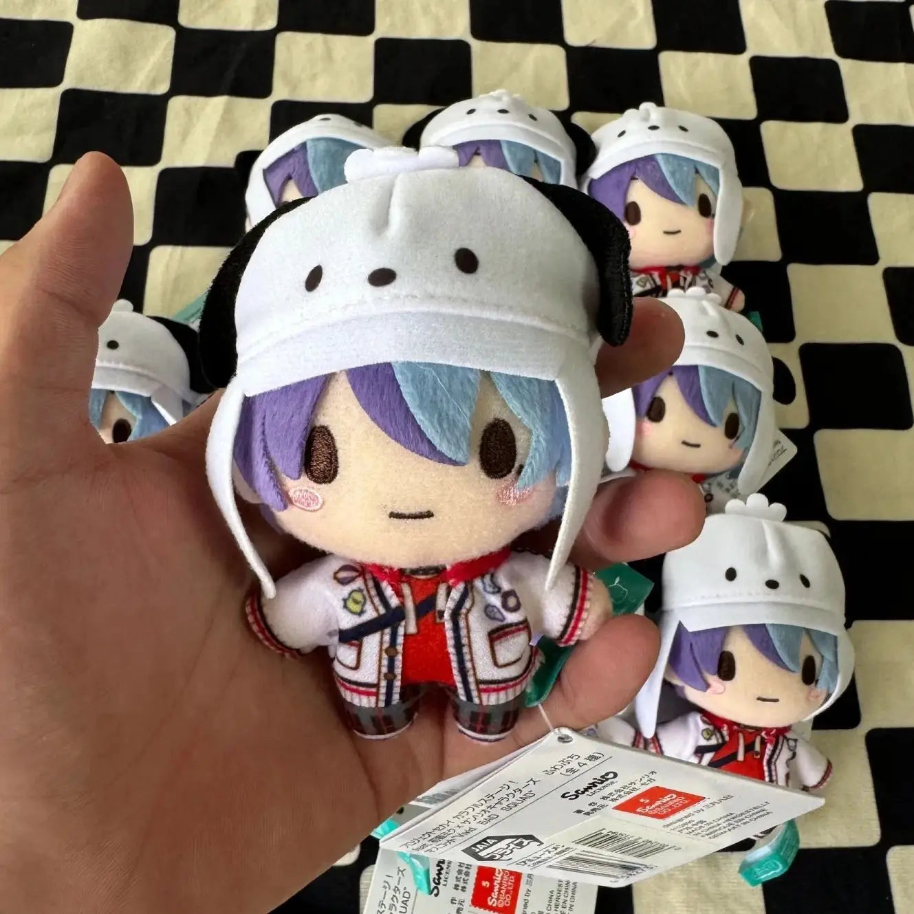 10cm Pjsk Plush Doll Toys Project Sekai Aoyagi Toya Stuffed Keychain Bag Pendant Shinonome Akito Backpacks Ornaments Toy Gift
