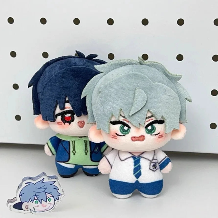 NEW Alien Stage IVAN & TILL Keychain Plush Couple Keyrings Cute Cartoon Character Keychains Accessories Bag Charms Fans Gift