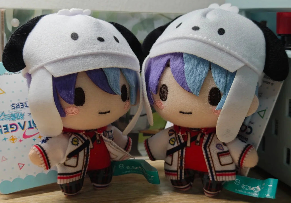10cm Pjsk Plush Doll Toys Project Sekai Aoyagi Toya Stuffed Keychain Bag Pendant Shinonome Akito Backpacks Ornaments Toy Gift