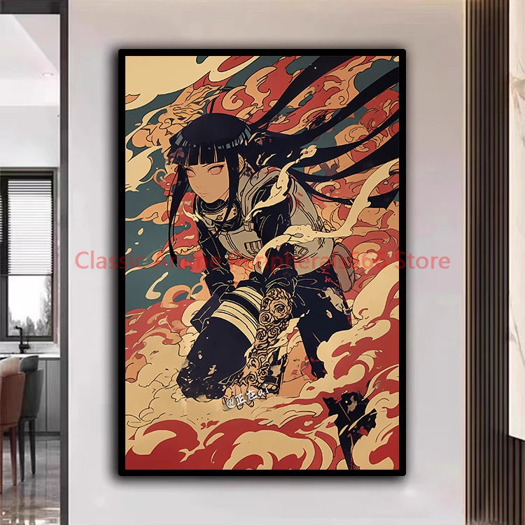 Póster Naruto Estilo Ukiyo-e