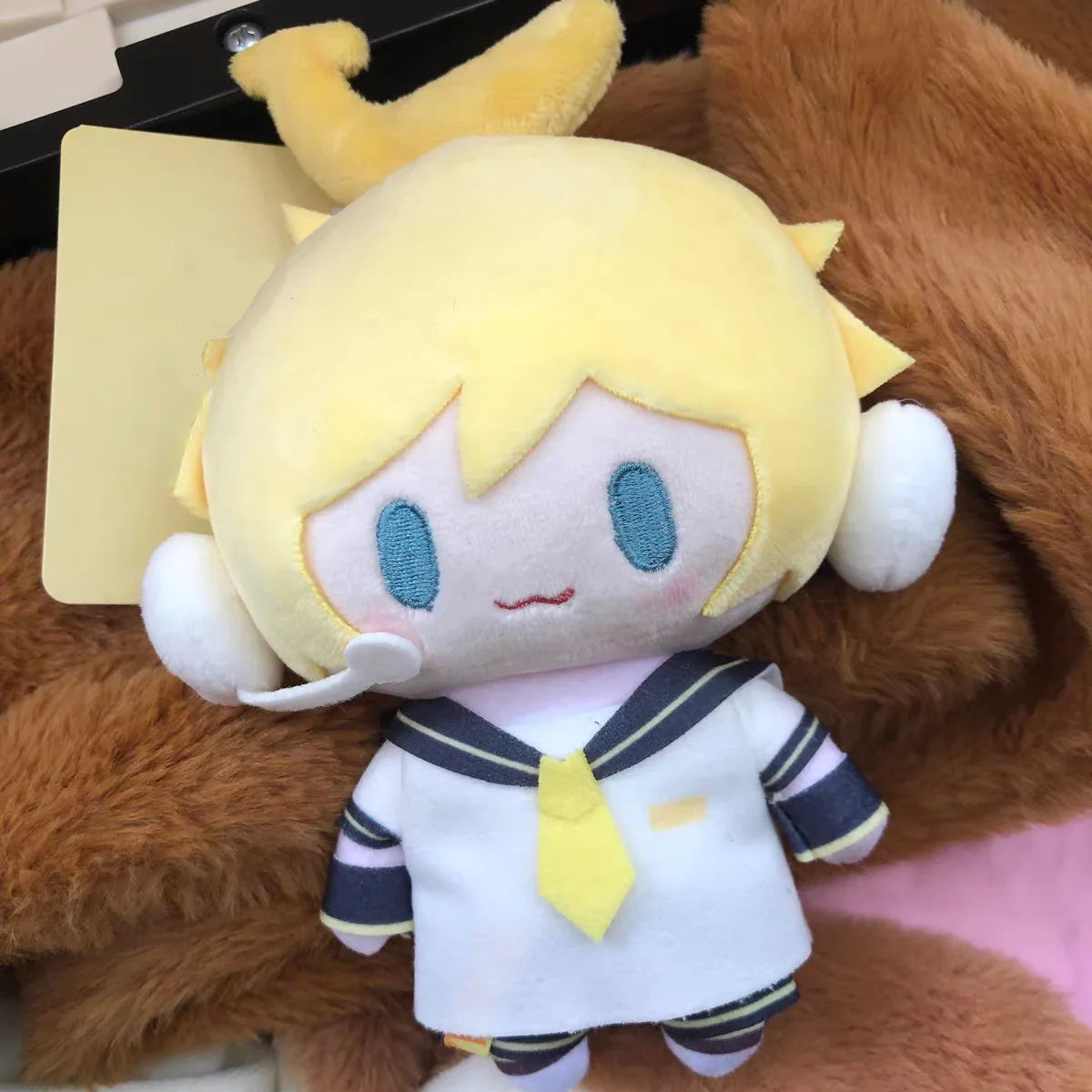 15cm Hatsune Miku Plush Stuffed Toy Kagamine Len Rin Kawaii Figure Plush Doll Collection Model Ornament Toys For Kid Gifts