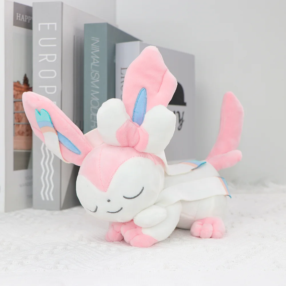 Pokemon Gengar Fuecoco Sylveon Plush Toys Pamo Cyndaquil Altaria Sprigatito Sleeping Doll Anime Games Collection Gifts Birthday