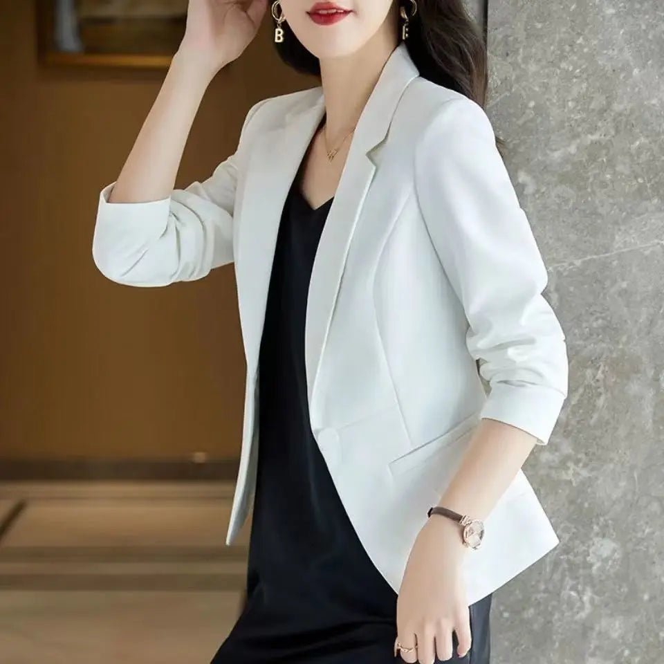Blazer Corto Ajustado