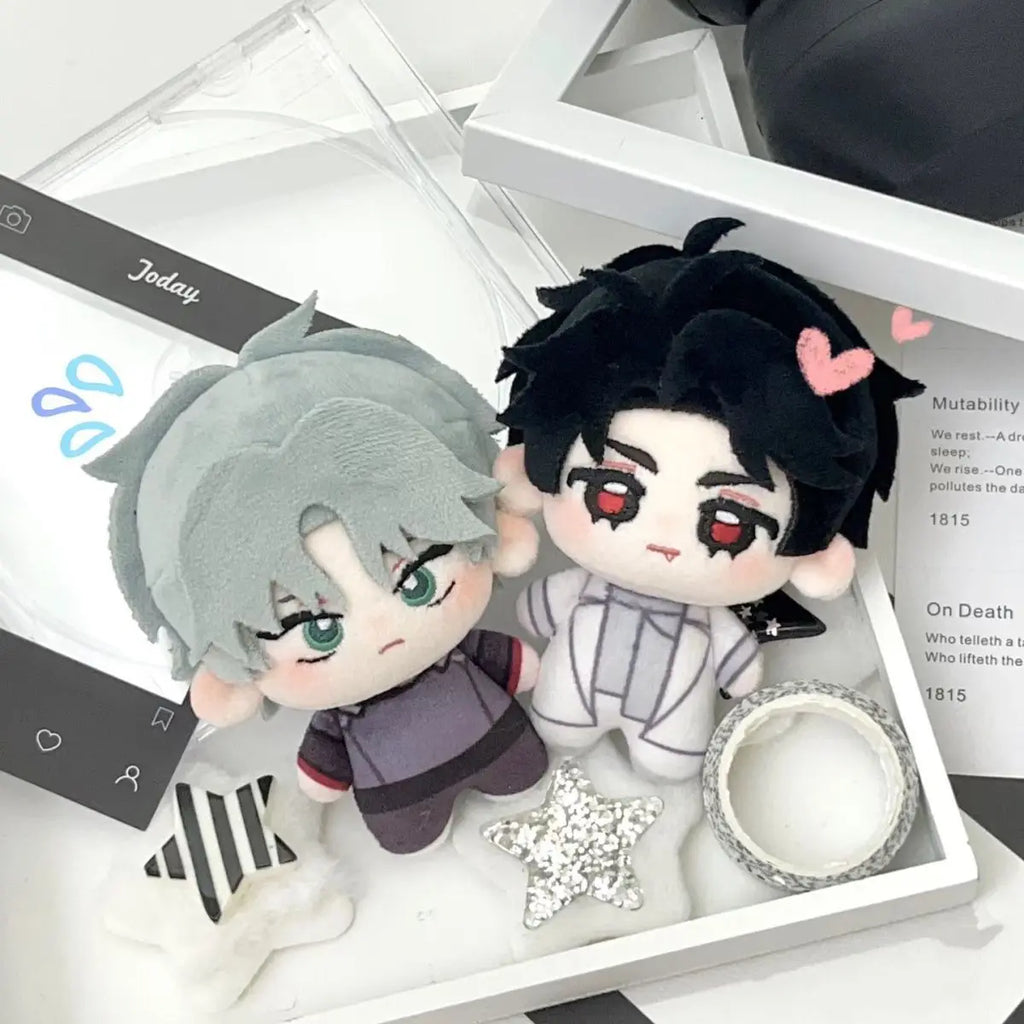 NEW Alien Stage IVAN & TILL Keychain Plush Couple Keyrings Cute Cartoon Character Keychains Accessories Bag Charms Fans Gift
